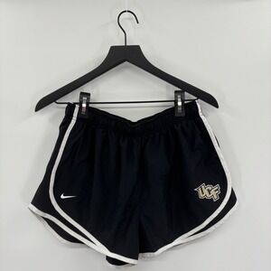 Womens Nike UCF Knights Dri Fit Running Shorts Large Black Activewear Running